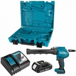 Pistolet à Mastic 18V LXT (1x1,5 Ah) Avec Support Cartouche Dans Coffret - MAKITA DCG180RY