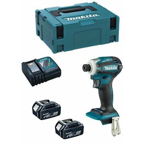 Visseuse à Chocs MAKITA DTD172RTJ (2 X 5,0 Ah DC18RC MAKPAC 2)