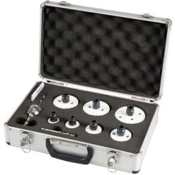 Makita E-12295 Jeu De Scies Cloches Bi-métal - 10 Pièces - 25 / 32 / 40 / 51 / 65 / 68 / 76 Mm