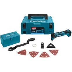 Makita TM30DZJX4 Multi-outil Sans Fil - 10,8 V Li-ion + Accessoires Dans MBOX - Machine Seule