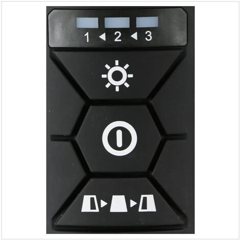 Makita DML 810 RG Eclaireur De Surface Sans Fil Avec LED 18/36 V (2 X 18 V) 5500 Lm IP54 + 2x Batteries 6,0 Ah + Chargeur – Image 3