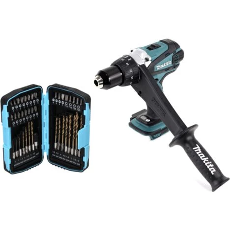 Makita DDF 458 Z Perceuse-visseuse Sans Fil 18 V, 91 Nm + Set De Forets Et Embouts, 40 Pcs. - Sans Batterie, Sans Chargeur – Image 2