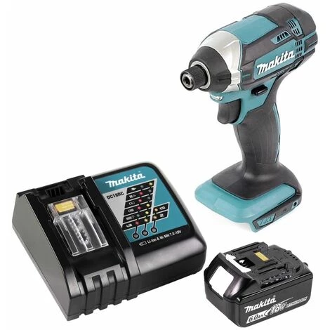 Makita DTD 152 RG1 Visseuse à Chocs Sans Fil 18 V 165 Nm + 1x Batterie 6,0 Ah + Chargeur – Image 4