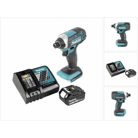 Makita DTD 152 RG1 Visseuse à Chocs Sans Fil 18 V 165 Nm + 1x Batterie 6,0 Ah + Chargeur – Image 5