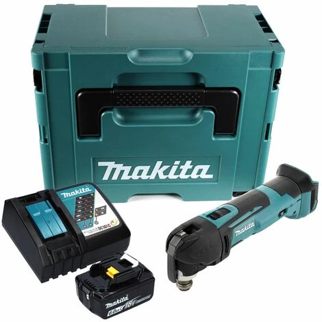 Makita DTM 51 RG1J Oscillateur Sans Fil 18 V + 1x Batterie 6,0 Ah + Chargeur + Makpac – Image 5