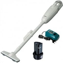 Makita Aspirateur CL104DWY 10,8 V Li-Ion (intégrée) 1,5 Ah 33 Mbar (1 Batterie)