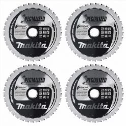 Makita MCCS15033E SPECIALIZED EFFICUT Lames De Scie 150 X 20 X 1,1 Mm - 4 Pièces (4x B-69325) 33 Dents