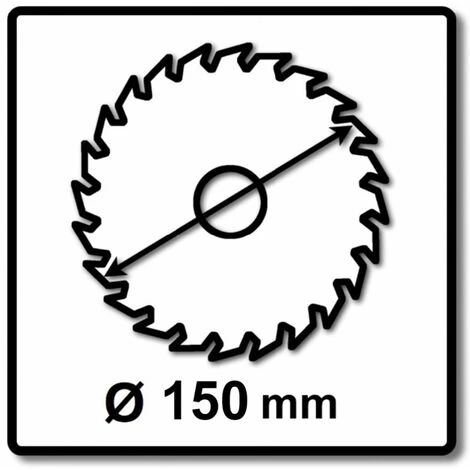 Makita MCCS15033E Lame De Scie SPECIALIZED EFFICUT 150 X 20 X 1,1 Mm - 2 Pièces (2x B-69325) 33 Dents – Image 3