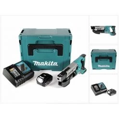 Makita DFR 550 RT1J Visseuse Automatique Sans Fil 18 V - 25 - 55mm + 1x Batterie 5,0 Ah + Chargeur + Makpac