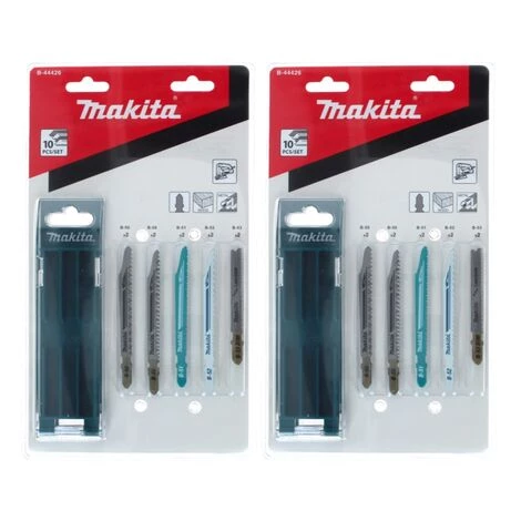 Makita B-44426 Set De Lames De Scie Sauteuse Pour Bois / Plastique / Métal / Parquet / Laminé - 20 Pcs. (2x B-44426) – Image 4