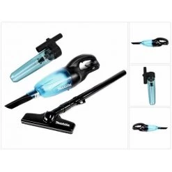 Makita DCL 180 ZB Aspirateur Sans Fil 18 V - Noir + 1x Collecteur Cyclone Noir Sans Mécanisme - Sans Batterie, Sans Chargeur