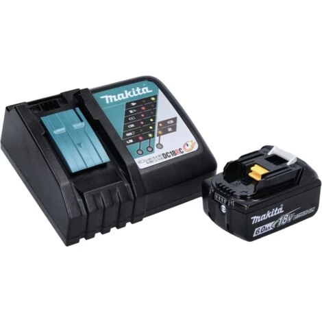 Makita DBO 180 RG1 Ponceuse Excentrique Sans Fil 18 V - 125 Mm + 1x Batterie 6,0 Ah + Chargeur – Image 4