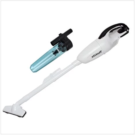 Makita DCL 180 ZW Aspirateur Sans Fil 18 V - Blanc + 1x Collecteur Cyclone Noir Sans Mécanisme - Sans Batterie, Sans Chargeur – Image 2