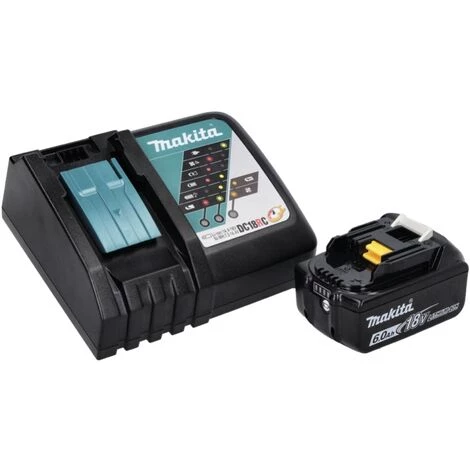 Makita DHP 482 RG1J Perceuse-visseuse à Percussion Sans Fil 18 V 62 Nm + 1x Batterie 6,0 Ah + Chargeur + Makpac – Image 4