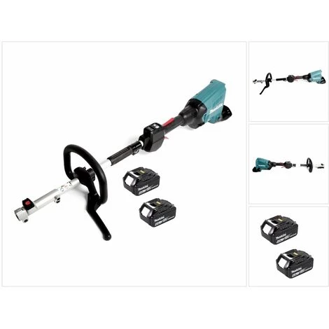 Makita DUX 60G Appareil Multifonction Sans Fil 36V (2x 18V) Brushless + 2x Batteries 6.0Ah - Sans Chargeur – Image 5