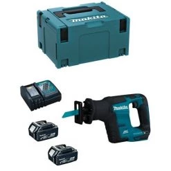 Scie Sabre MAKITA DJR188RTJ (2 X 5,0 Ah DC18RC MAKPAC 3)