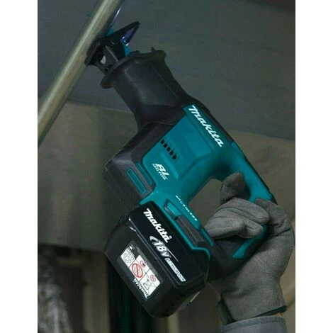 Scie Sabre MAKITA DJR188RTJ (2 X 5,0 Ah DC18RC MAKPAC 3) – Image 4