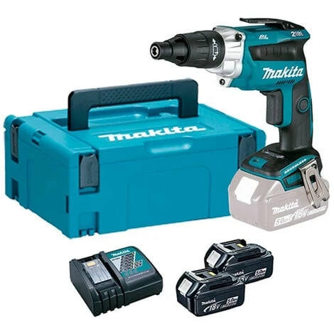 Visseuse De Bardage 18V LXT (2x5,0 Ah) En MAKPAC - Makita DFS251RTJ