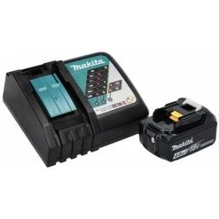 Makita DUR 181 RM 18 V Li-Ion Coupe-herbe Sans Fil + 1x Batterie BL 1840 4,0 Ah + Chargeur Rapide DC 18 RC