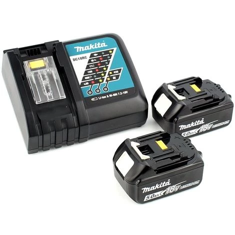 Makita DPT 353 RTJ 18 V Li-Ion Cloueur Sans Fil En Coffret Makpac + 2x Batteries 5,0 Ah + Chargeur – Image 4